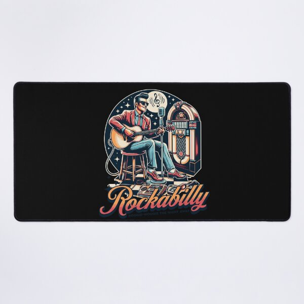 Item preview, Rockabilly Rock n Roll Music Jukebox Boogie-woogie The Night Away designed and sold by scooterbaby.