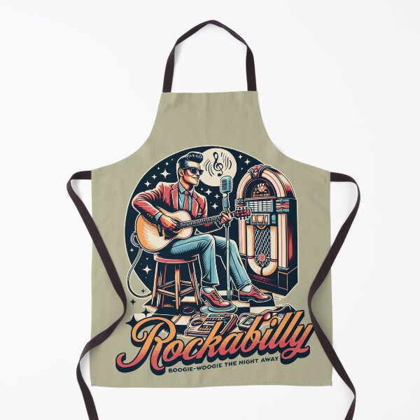 Item preview, Rockabilly Rock n Roll Music Jukebox Boogie-woogie The Night Away designed and sold by scooterbaby.
