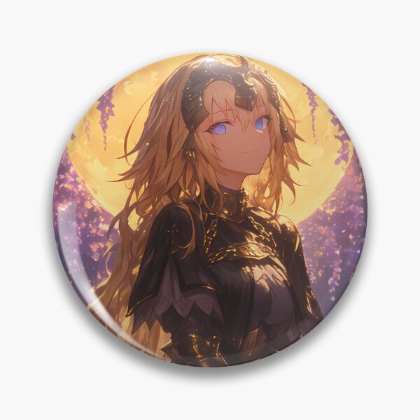 Item preview, Jeanne d Arc Wisteria Moonlight Fate Grand Order Game Anime Girl Fantasy Blossom Night Radiance designed and sold by CarlosBender.
