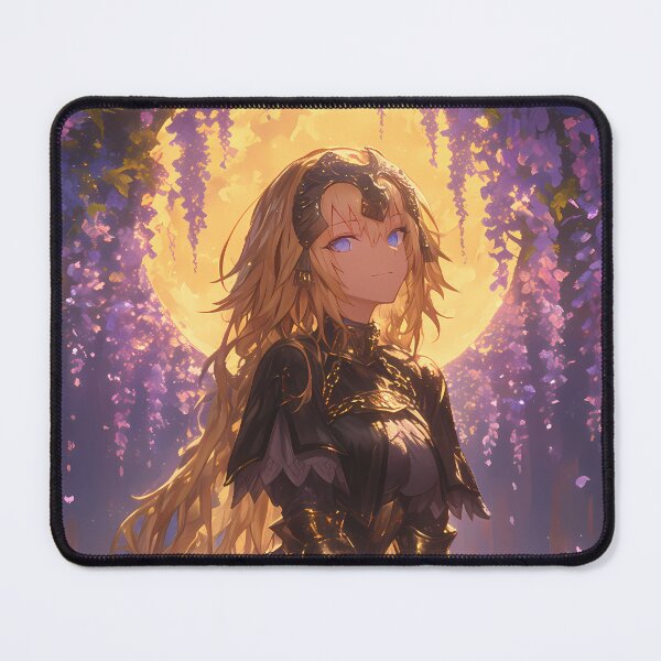 Item preview, Jeanne d Arc Wisteria Moonlight Fate Grand Order Game Anime Girl Fantasy Blossom Night Radiance designed and sold by CarlosBender.