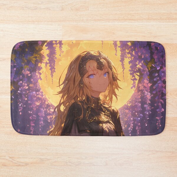 Item preview, Jeanne d Arc Wisteria Moonlight Fate Grand Order Game Anime Girl Fantasy Blossom Night Radiance designed and sold by CarlosBender.
