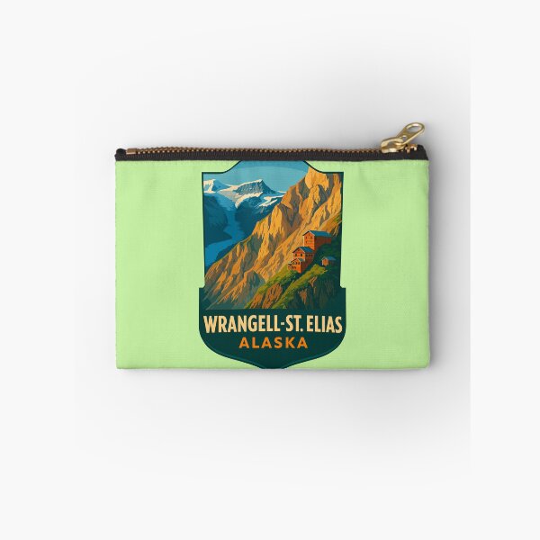 Item preview, Wrangell–St. Elias Alaska Mountain Sticker designed and sold by Ismeal Von.