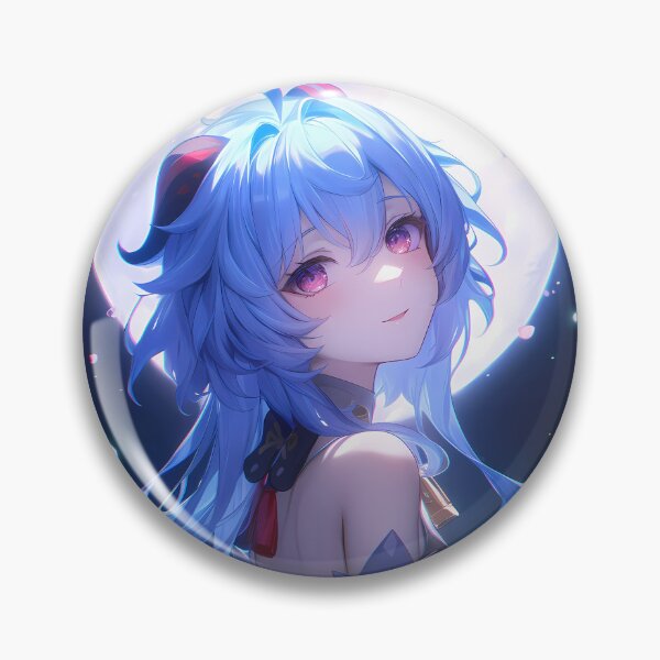 Item preview, Serene Wisteria Ganyu Genshin Impact Game Waifu Moonlit Fantasy designed and sold by CarlosBender.