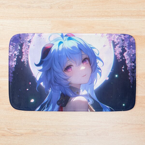 Item preview, Serene Wisteria Ganyu Genshin Impact Game Waifu Moonlit Fantasy designed and sold by CarlosBender.