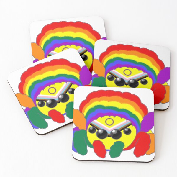 Item preview, Progress Intersex-Inclusive Pride Spider designed and sold by AobasAquarium.