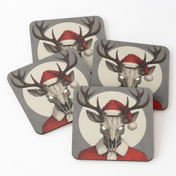 Item preview, Zombie Santa's Reindeer - Holidays Horror designed and sold by NightTimeJ.