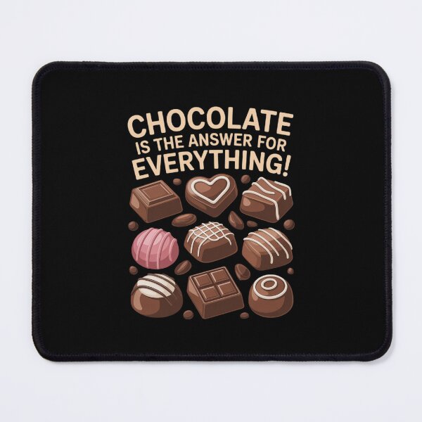 Item preview, Chocolate is The Answer for Everything - Men Women Children designed and sold by ryukaizox1.
