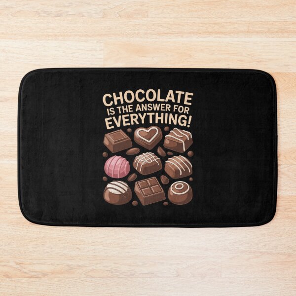 Item preview, Chocolate is The Answer for Everything - Men Women Children designed and sold by ryukaizox1.