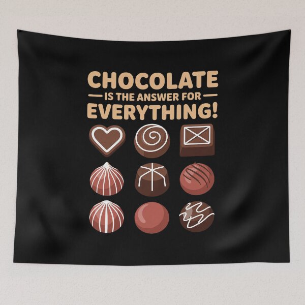 Item preview, Chocolate is The Answer for Everything designed and sold by ryukaizox1.