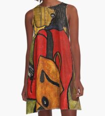 The Piano Lady A-Line Dress