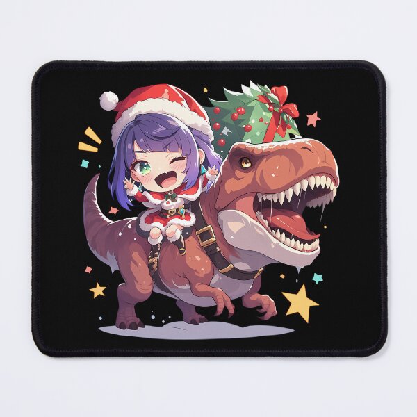 Item preview, Game Yelan Santa Dinosaur Joyride Genshin Impact Anime designed and sold by CarlosBender.