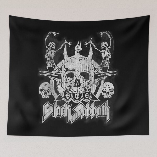 Item preview, Black Sabbaths Official Vintage Dancing Skeletons For Men, Women designed and sold by Corneliusass.