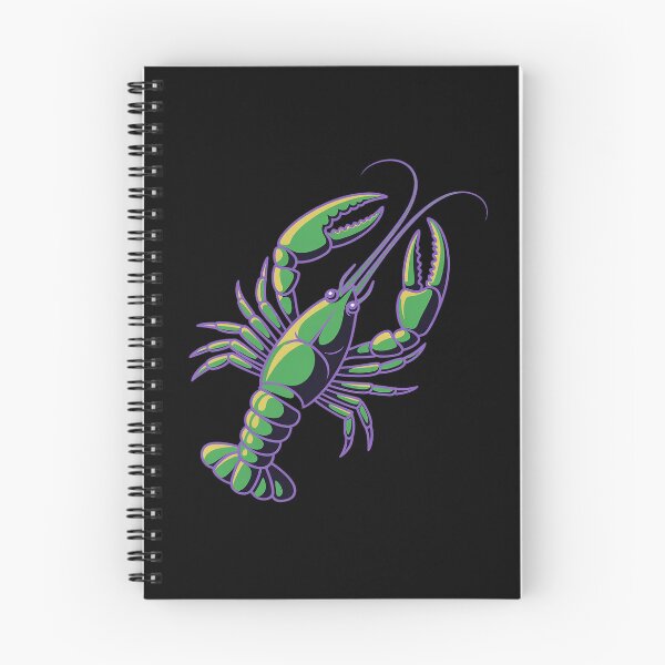 Item preview, Crawfish Lobster Purple Green Funny Mardi Gras designed and sold by SIGORDESIGN.