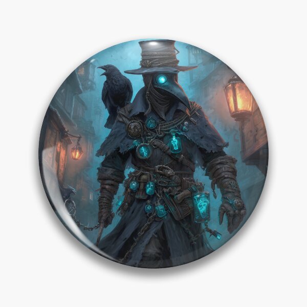 Item preview, The Alchemist of the Midnight Plague designed and sold by ArgentoArt.