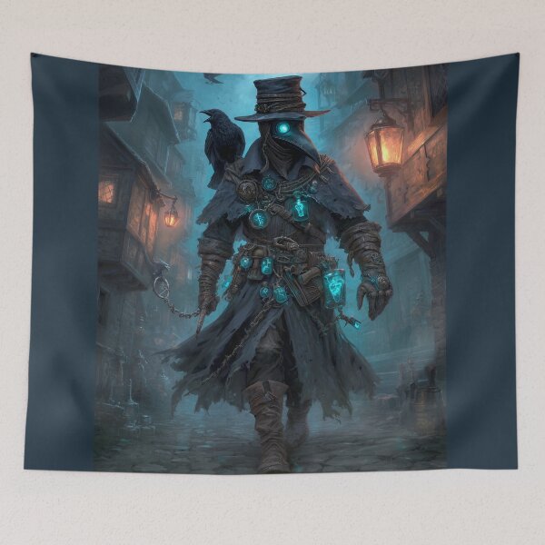 Item preview, The Alchemist of the Midnight Plague designed and sold by ArgentoArt.