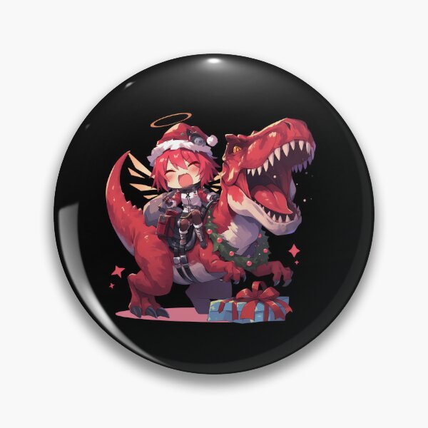 Item preview, Prelude Dawn Exusiai Christmas Dinosaur Adventure From Arknights Game designed and sold by CarlosBender.