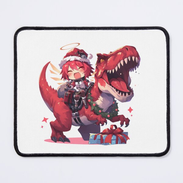 Item preview, Prelude Dawn Exusiai Christmas Dinosaur Adventure From Arknights Game designed and sold by CarlosBender.