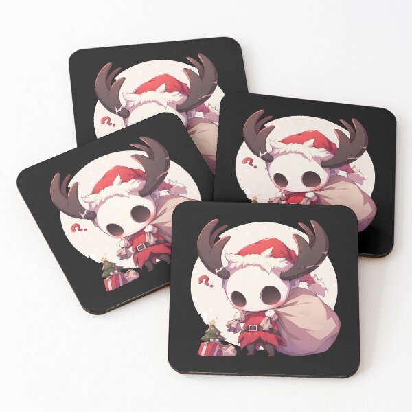 Item preview, The Knight Santa Antlers Christmas Gifts Hollow Knight Game Chibi designed and sold by CarlosBender.