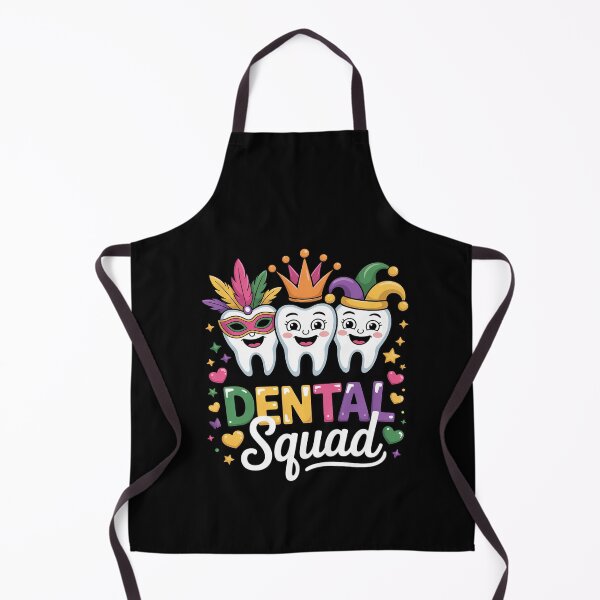 Item preview, Dental Squad Hygiene Dental Crew Mardi Gras Carnival Costume designed and sold by SIGORDESIGN.