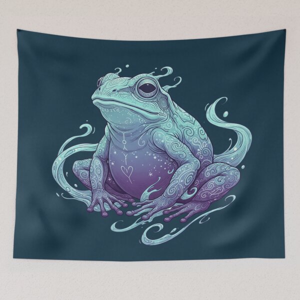 Item preview, Spirit Frog of the Moon Garden designed and sold by SebastianSpace.
