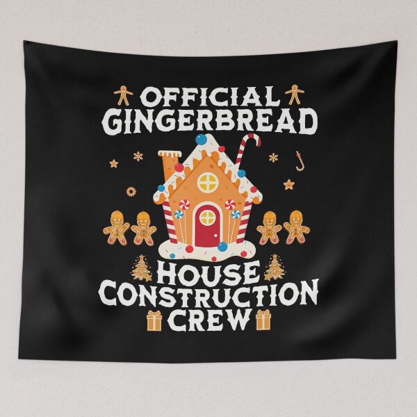 Item preview, Official Gingerbread House Construction Crew Decorating Xmas designed and sold by KristinDebra.