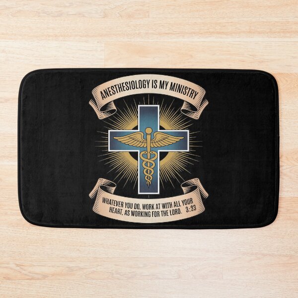 Item preview, Christian Anesthesiologist Anesthesiology is My Ministry God designed and sold by LinlinsDemons.