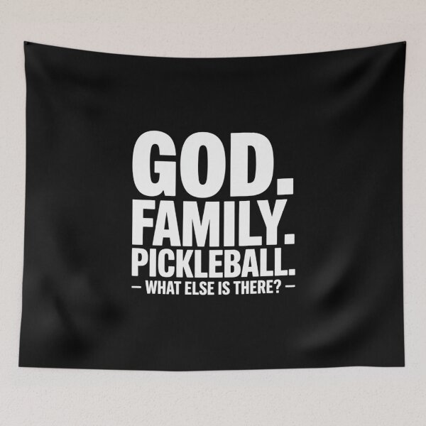 Item preview, Christian Faith Christianity God Family Pickleball designed and sold by LinlinsDemons.