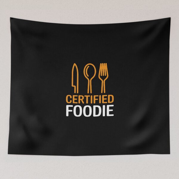 Item preview, Certified Foodie  for Food and Snack Lovers designed and sold by RustsyMin.