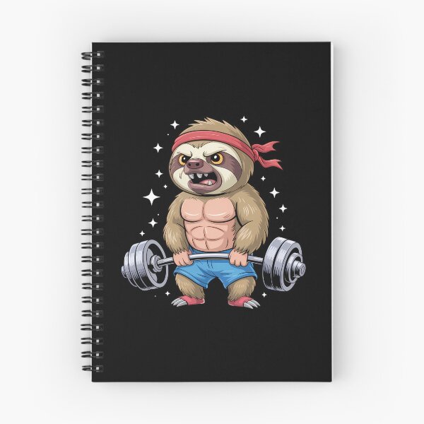 Item preview, Sloth Gym Workout Deadlifting Fitness designed and sold by AsteriskDatBArt.