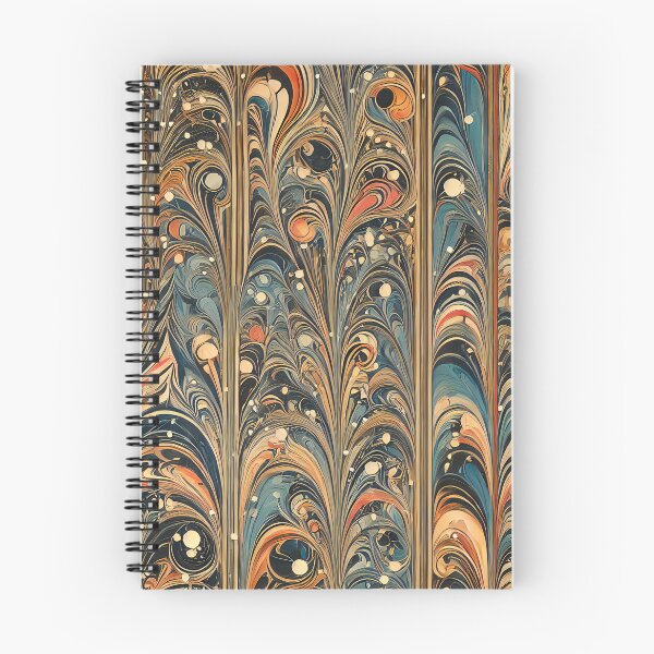 Item preview, Vintage Marbled Paper Pattern Retro Abstract Design designed and sold by PinUpPizzazz.