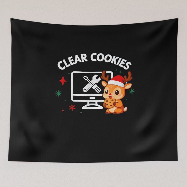 Item preview, I Am Here To Clear Cookies Tech Support It Crew Dad Funny Ch designed and sold by DanielleTonia.