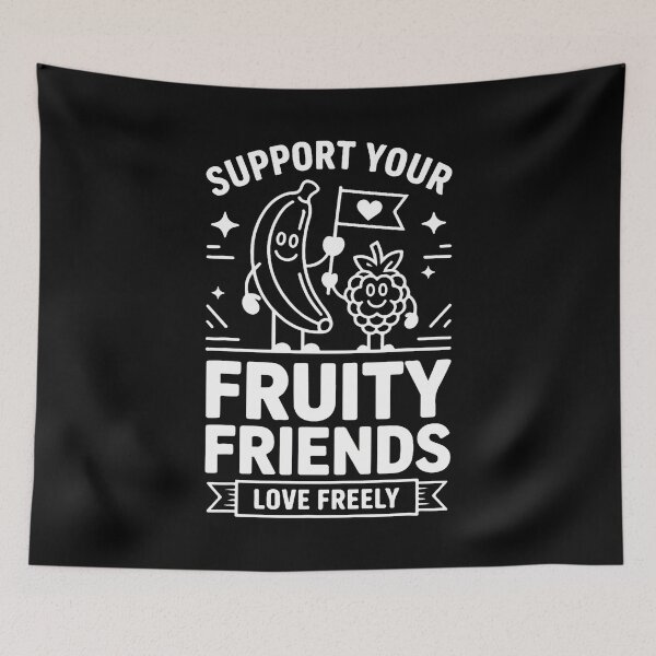 Item preview, Support Your Fruity Friends Love Freely Lgbtq designed and sold by EileenDeana.