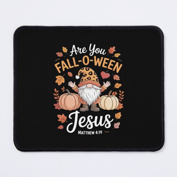 Item preview, Christian Fall Autumn Are You Falloween Jesus Funny Gnome designed and sold by LinlinsDemons.