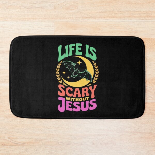 Item preview, Christian Halloween Life Is Scary Without Jesus Fall Autumn designed and sold by LinlinsDemons.