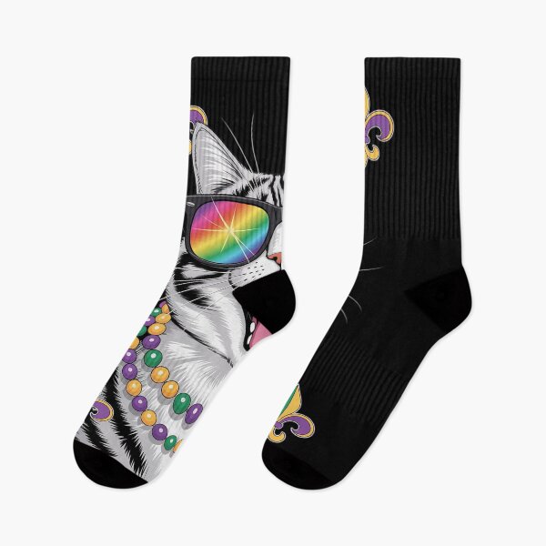 Item preview, Mardi Gras Cat Party New Orleans Cats Lover Fun designed and sold by SIGORDESIGN.