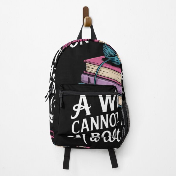Item preview, A Woman Cannot Survive On Books Alone She Also Needs Yarn designed and sold by RustsyMin.