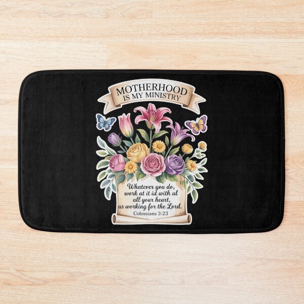 Item preview, Christian Mother's Day Motherhood is My Ministry Mom Mama designed and sold by LinlinsDemons.