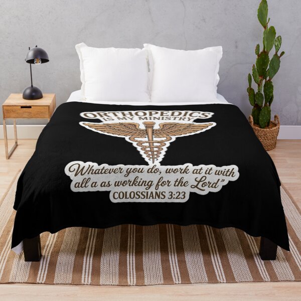 Item preview, Christian Orthopedist Doctor Orthopedics is My Ministry MD designed and sold by LinlinsDemons.