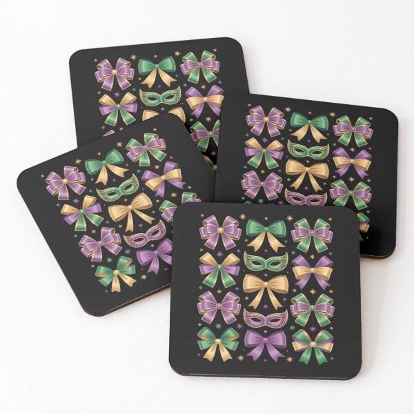 Item preview, Mardi Gras Coquette Bow Fat Tuesday New Orleans Women Kids designed and sold by SIGORDESIGN.