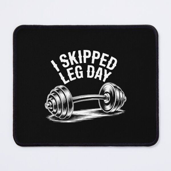Item preview, I Skipped Leg Day Anti-Gym Fitness Sarcasm Joke - designed and sold by DanielleTonia.