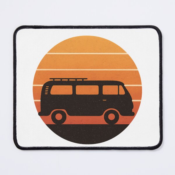 Item preview, Vintage Camper Van Retro Sunset Road Trip Artwork designed and sold by Eric’s Creative Corner.