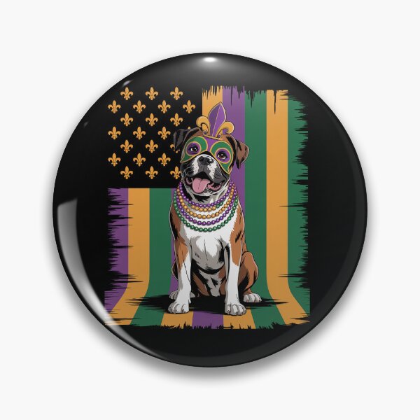 Item preview, Mardi Gras Dog Carnival Boxer Dog Jester Pet Puppy Lover designed and sold by SIGORDESIGN.