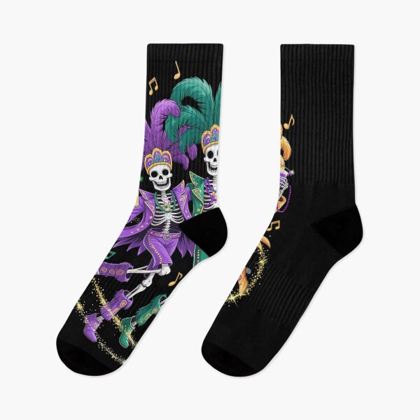 Item preview, Mardi Gras Dancing Skeleton designed and sold by SIGORDESIGN.