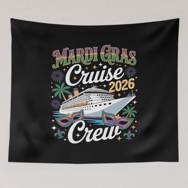 Item preview, Mardi Gras Cruise Crew 2026 Trip New Orleans Family Matching designed and sold by SIGORDESIGN.