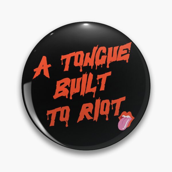 Item preview, Tongue Built to Riot designed and sold by SoftWearAdeptus.