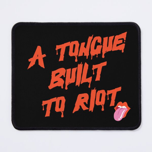 Item preview, Tongue Built to Riot designed and sold by SoftWearAdeptus.