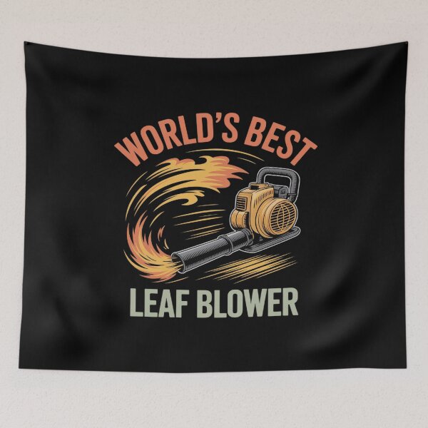 Item preview, Leaf Blowing Mens Landscaping Funny Worlds Best Leaf Blower designed and sold by RustsyMin.