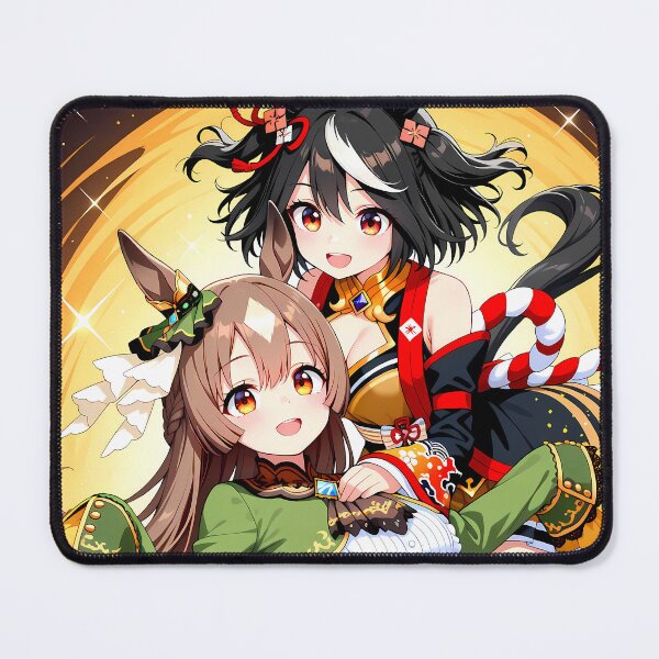 Item preview, Kitasan Black Uma Musume Pretty Derby Duo Anime Girls Sparkling Stage designed and sold by CarlosBender.