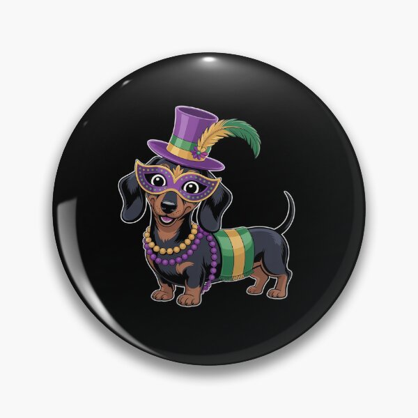 Item preview, Mardi Gras Dog Costume Mardi Gras Mask Dachshund designed and sold by SIGORDESIGN.