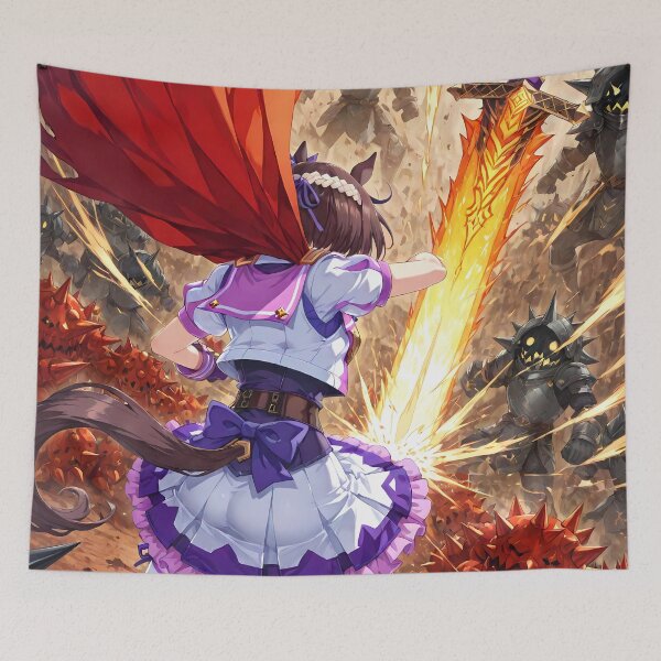 Item preview, Special Week Uma Musume Pretty Derby Anime Girl Fiery Demon Encounter designed and sold by CarlosBender.